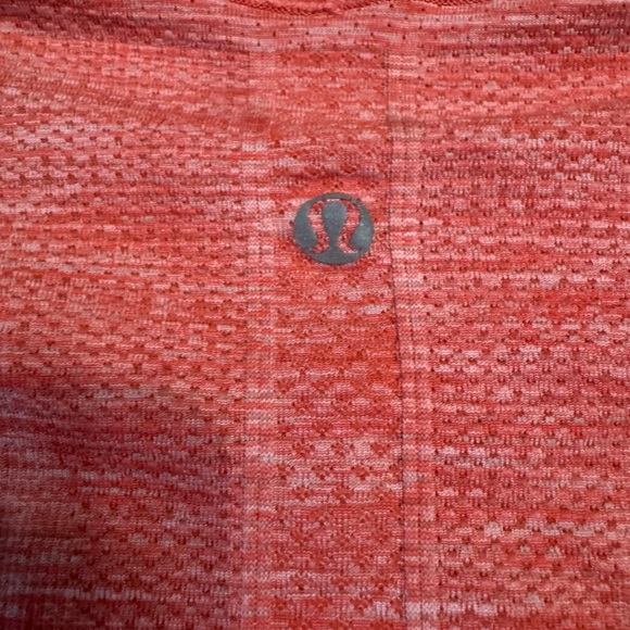 Lululemon Vibrant Red Swiftly Long Sleeve Top - Picture 2 of 3